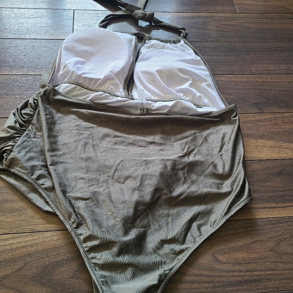 One piece halter swim suit - Picture 2 of 3